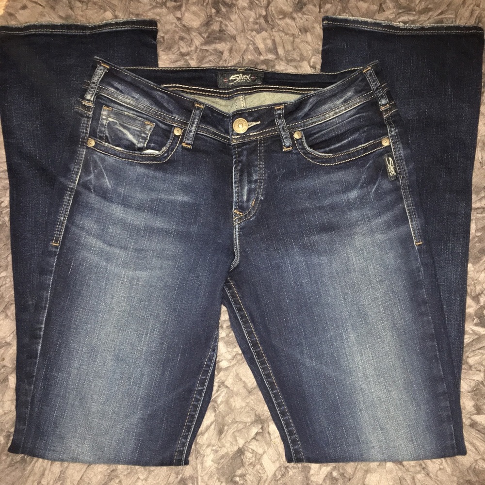 Suki Slim Boot Silver Jeans W29/L33